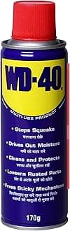WD-40 Pidilite , Multipurpose Spray, Lubricant, Rust Remover, Squeak Noise Remover, Stain Remover, and Cleaning Agent, 170g
