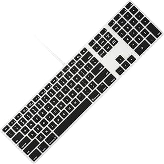 Allinside Black Keyboard Cover for iMac USB Keyboard A1243 MB110LL/B