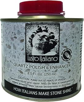 Lustro Italiano Quartz Countertop Polish and Enhancer, 8.5 Fl. Oz