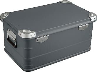 Eylar Crossover Aluminum Overland Storage, Trunk, Metal Cargo Case, Storage Box (50L Medium, Gray)
