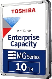 MG Series Enterprise 10TB 3.5’’ SATA 6Gbit/s Internal HDD 7200RPM 550TB/year 24/7 Operation. MG06ACA10TE
