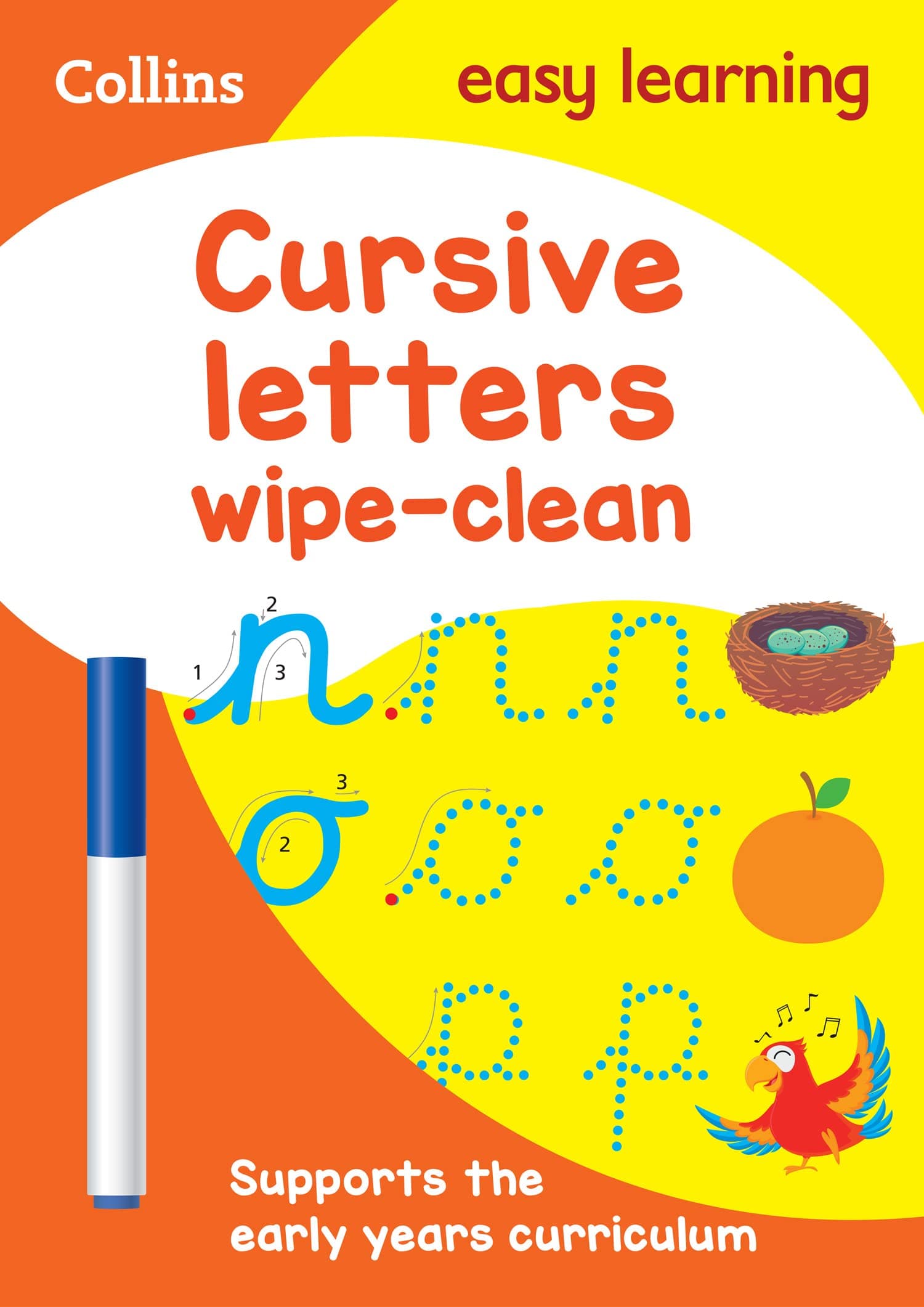 Collins Easy Learning Cursive Letters Wipe-Clean