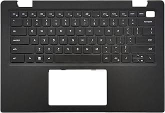 Replacement Laptop Upper Case Palmrest Backlit Keyboard Assembly Part for Dell Latitude 14 3420 E3420 04PX9K 4PX9K Black