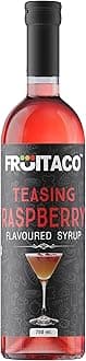 Fruitaco Raspberry Syrup: Perfect Mixer For Enhancing Mocktails & Cocktails, Drinks, And Mojitos At Parties, Conveniently Packaged In A 750Ml Bottle For All Your Mixing Needs