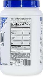 Body Nutrition Trutein High Protein Powder: 45% Whey, 45% Casein, 10% Egg White Protein Shake Mix, Gluten-Free, Low Sodium, Low Carb Protein Supplement Powder for Men & Women, Chocolate, 2lb