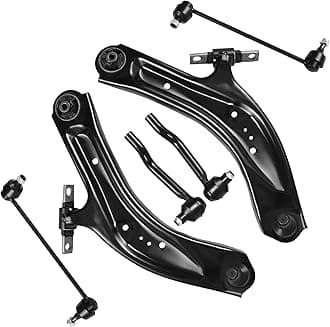AUTOSAVER88 Front Suspension Kit Compatible with 2014-2019 Rogue, 2017-2019 Rogue Sport, 2017-2018 Qashqai, Front Lower Control Arms w/Ball Joint,6pc