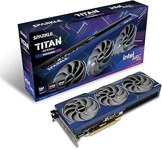 SPARKLE Intel Arc B580 Graphics Card OC Edition Triple Fan "TITAN" Series [ B580 TITAN OC 12GB ]