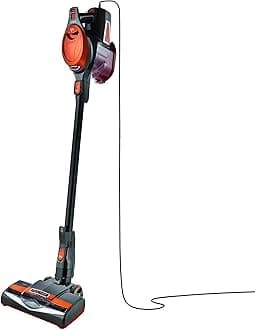 Rocket Ultra Light Corded Bagless Vacuum For Carpet And Hard Floor Cleaning With Swivel Steering Gray Orange Orange and Gray
