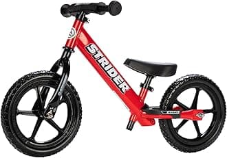 Unisex 12 Inches Sport - The No Pedal Balance Bike, Red