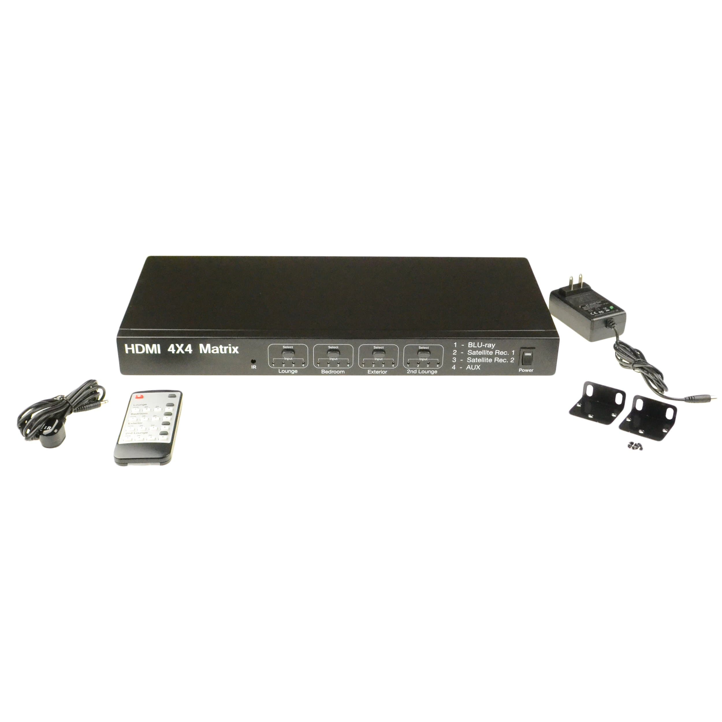CT4x44V2-SWITCH HDMI 4 by 4 Matrix Switch