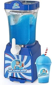 Slushie Machine for home, New and Improved Countertop Slushy Maker for Kitchen, 34 fl oz, Ice Cold Frozen Slush Drink, Slushy Cup, Turns Your Favorite Sodas into Slushies.