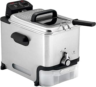 Tefal Deep Fryer with Basket Single Basket Fryer Silver 7211002145