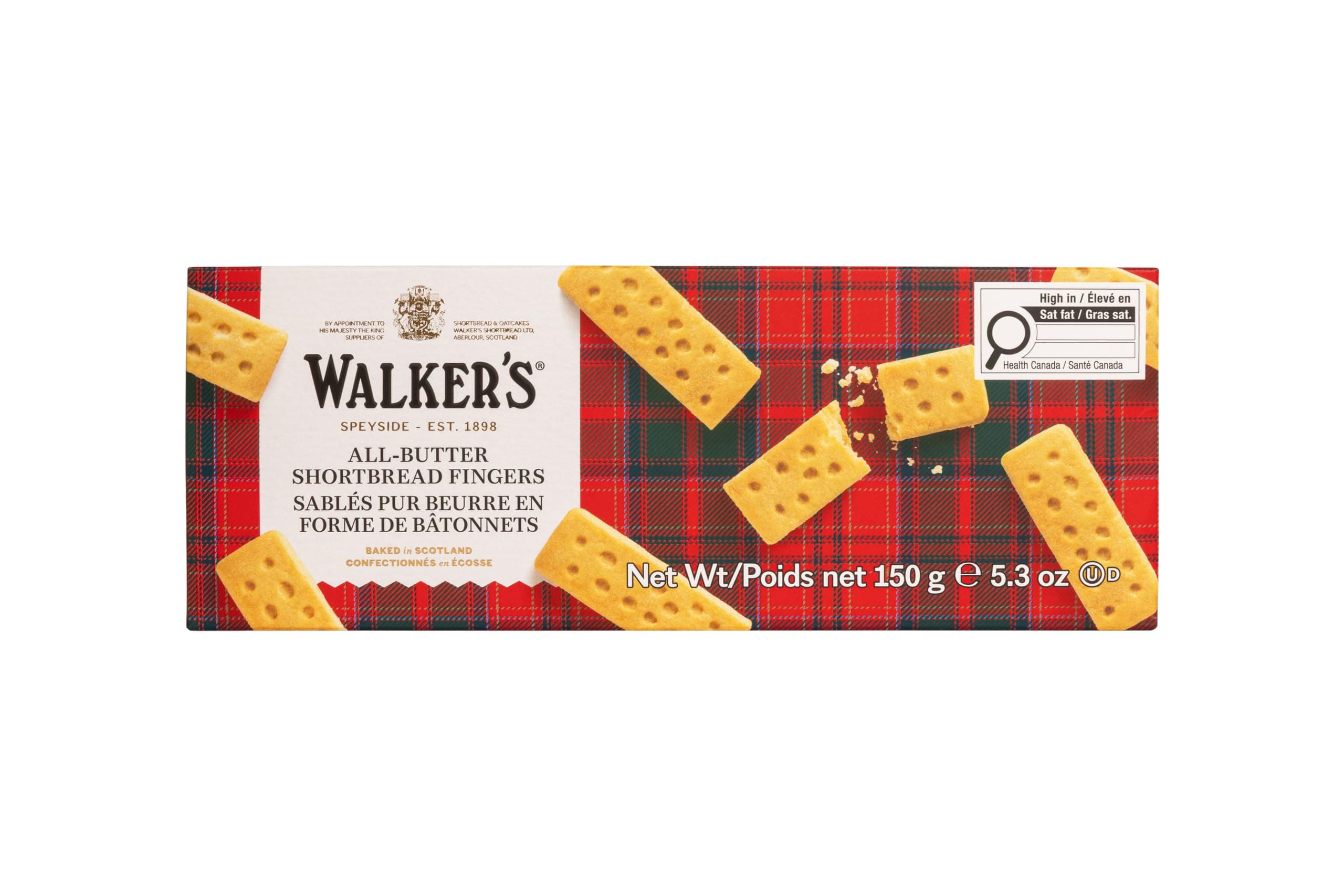 Walkers, Shortbread Fingers, 5.3 Ounce