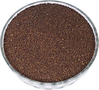 JMN Beej Tulsi Asli - Krishan Tulsi Seeds - Ocimum Sanctum - Tulsi Seeds for Eating (300 gm, Natural)