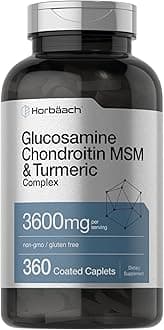 Store Gluten-free Joint Support Glucosamine Chondroitin (3600mg,360 Caplets)