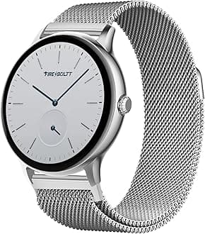 Fire-Boltt Phoenix Ultra Smart Watch 1.39" HD Display, Bluetooth Calling, AI Voice Assistant, 120 Sports Modes, IP67 Waterproof, SpO2 Monitor Smart Watch for Man & Woman - Silver