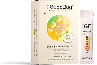 The Good Bug Gut Balance SuperGut Stick for Gut Health, Strong Digestion & Immunity | Probiotics + Inulin + Vitamin C | For Men & Women | 3Bn CFU of Clinically Proven Strains | 30 Days Pack