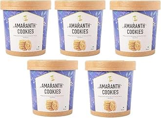 Fit Pro Healthy Lives Farali Fasting Biscuits | Nutritious, Gluten-Free Snack | Healthy, Delicious Snack for Fasting | Traditional Snack for Fasting | Snack for Fasting | No Added Sugar Each 250gm Pack of 5