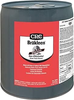 Brakleen 1003667 Brake Parts Cleaner Non-Chlorinated 50 State Formula, 5 Gallon, [1 Pack]