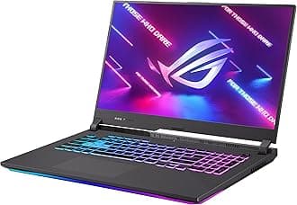 ROG Strix G17 (2021) Gaming Laptop, 17.3” 144Hz IPS Type FHD, NVIDIA GeForce RTX 3050 Ti, AMD Ryzen 7 4800H, 16GB DDR4, 512B PCIe NVMe SSD, RGB Keyboard, Windows 10, G713IE-EB74