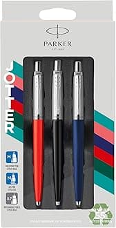 Parker Jotter Originals Trio Pen Gift Set - Ballpoint, Gel Pen & Mechanical Pencil, Multi-Coloured