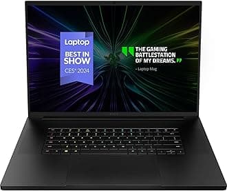 Razer Blade 18 Gaming Laptop: NVIDIA GeForce RTX 4070 - Intel Core i9 14900HX 14th Gen CPU - 18” QHD+ 300 Hz Mini LED Display - 32GB RAM - 1TB SSD - Thunderbolt 4 - Chroma RGB - Snap Tap