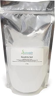 - Dendritic Salt | Premium Fine Grain Bath and Body Salt for Scrubs, Exfoliants, and Milk Baths | High Absorption for Fragrance Oils and Essential Oils | 2 lb