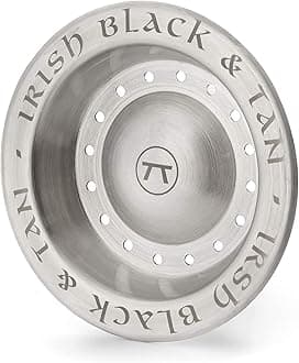 Outset Irish Black and Tan Layering Tool, 3.75" Diameter, Stainless Steel