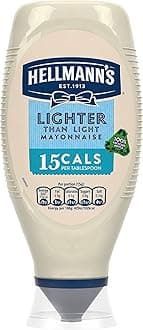 Lighter than Light Mayonnaise 100% recycled plastic bottle light mayo for sandwiches, wraps, and salads 750 ml