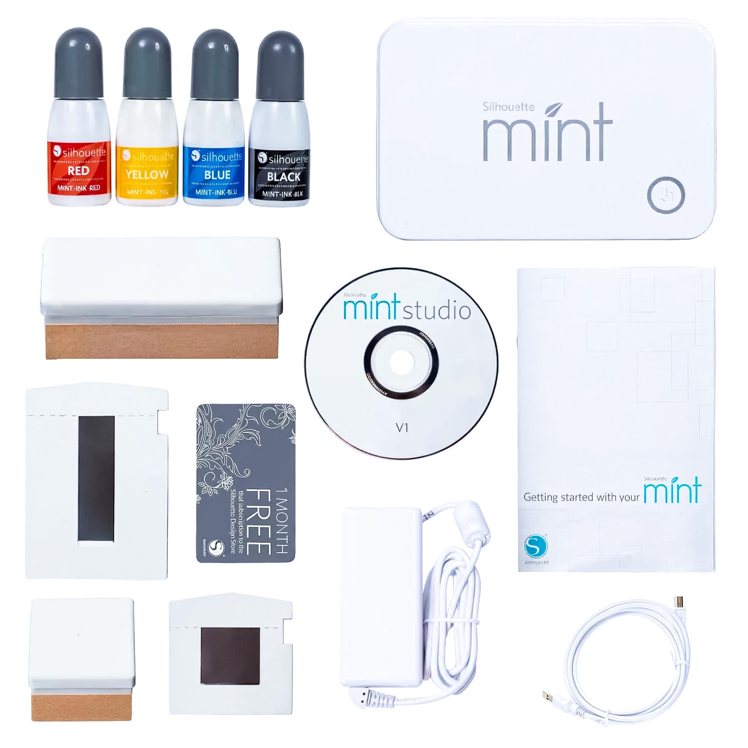 Silhouette America Stamp Kit, White, 4x4