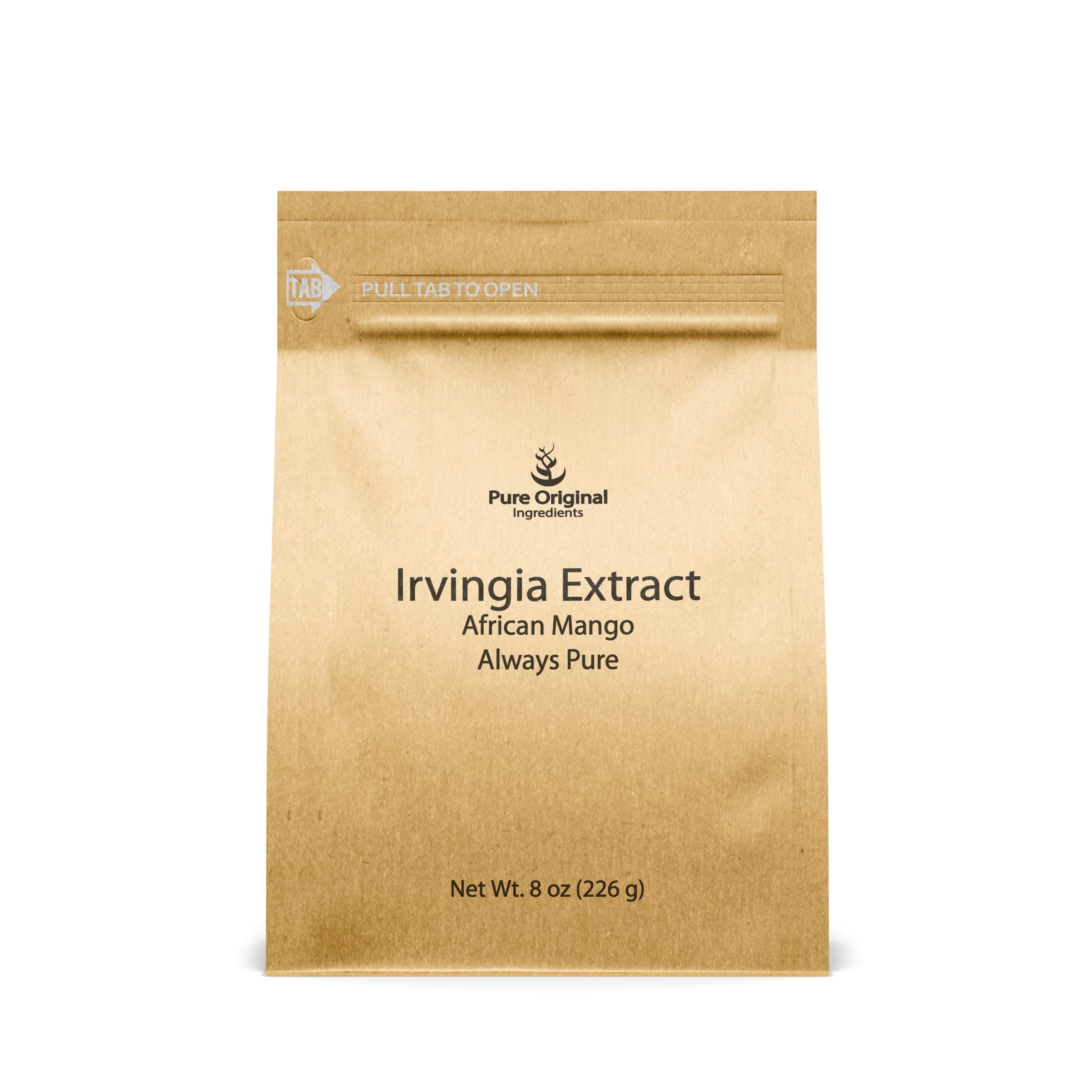 PURE ORIGINAL INGREDIENTS Irvingia Seed Extract (8 oz) African Mango, Always Pure, Herbal Supplement, No Fillers or Additives