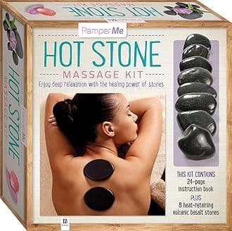 Pamper Me Hot Stone Massage Kit Paperback – October 1, 2017