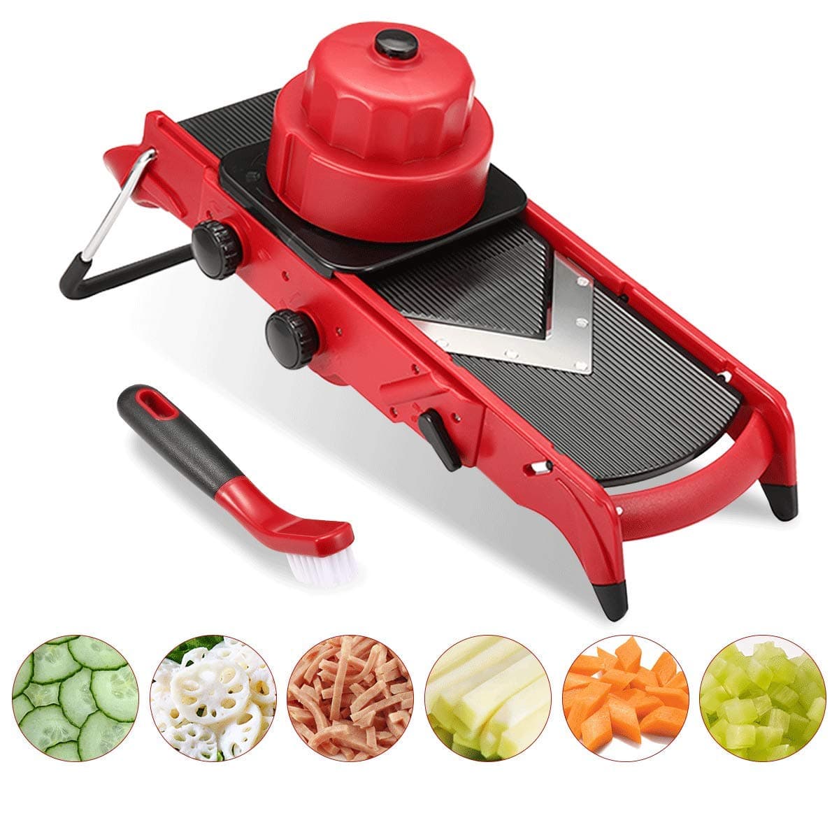 Built-In Blades Adjustable vegetable slicer