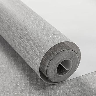 Light Grey Fabric Linen Effect Textured Wallpaper Hessian Wallpaper Designed to Look Like Fabric Minimalist Designer Feature Wall Paper for Living Room Bedrooms