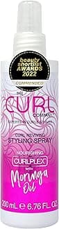 The Curl Company Curl Reviving Styling Spray (200ml) – Professionally Formulated with Nourishing Curplex with Moringa Oil. Experts in Curls & Waves