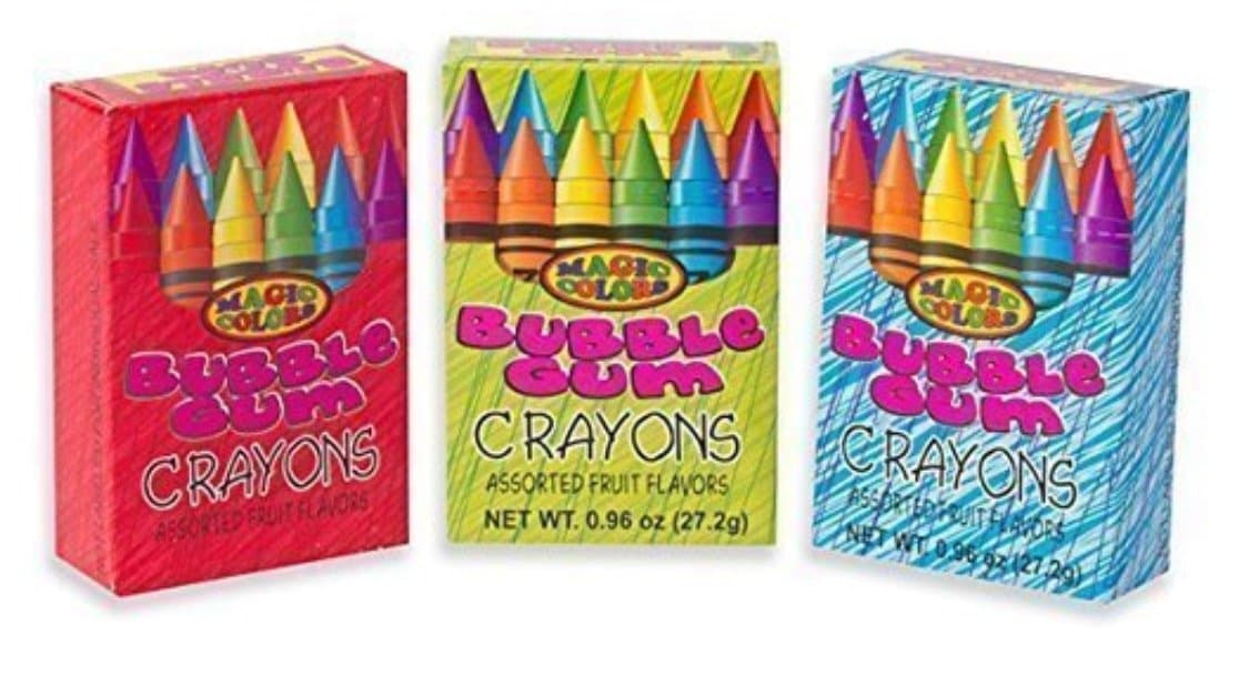 Bubblegum Crayons