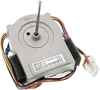 EAU63103201 ODM-001F-41 Refrigerator Evaporator Fan Motor Fit for Kenmore, Kenmore Elite and LG Refrigerator, DC 12.0V 1A Shaft Length:60mm Warranty:3-year.