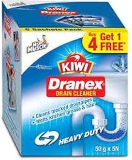 KIWI Mr. Muscle Dranex Saver Pack - 50 g (Buy 4 get 1 Free)