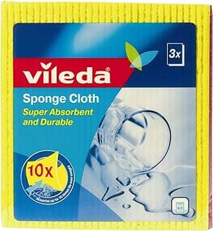 Vileda Pk 3 Sponge Cloth Super Absorbent by Vileda