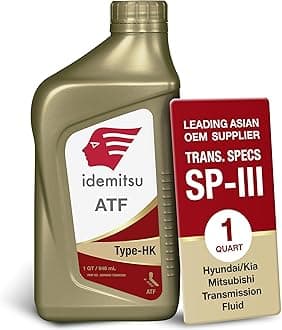 Idemitsu 30040097-75000C020 ATF Type HK (SP-III) Automatic Transmission Fluid for Hyundai/Kia - 1 Quart,Grey