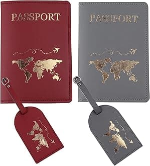 passport holder mrs and mr, Passport Wallets Travel Holder Set,Honeymoon gift, Wedding Bridal Shower Wallets,Honeymoon Gift,Slim Passport Case Covers and Organizer Slots Couple Travel Luggage