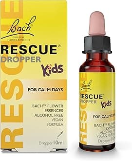 Remedy Kids Calm Days Dropper, Promotes & Maintains Everyday Calm, Flower Essence Formula, Alcohol Free, Managing The Stress of Tests, Travel & Adapting to New Surroundings, 10ml Dropper