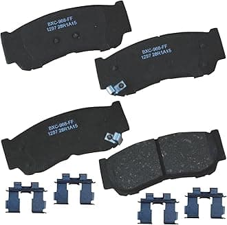 Bendix Premium SBC1297 Ceramic Rear Brake Pads for Hyundai Santa Fe 2009-2007