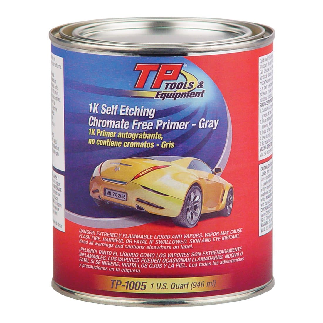 TP ToolsSelf-Etch Primer (1K) - Light Gray, Quart TP-1005
