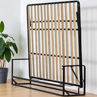 Murphy Bed - Classic Horizontal Wall bed - Fold Up - Space Saving Folding Bed Frame - Pull Down - 140cm x 200 cm