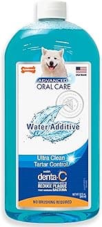 Advanced Oral Care Pet Dental Water Additive, Liquid Tartar Remover & Breath Freshener for Dogs, Dog Teeth-Cleaning, Original Flavor, 32 oz.