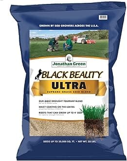 Jonathan Green (10324) Black Beauty Ultra Grass Seed - Cool Season Lawn Seed (50 lb)