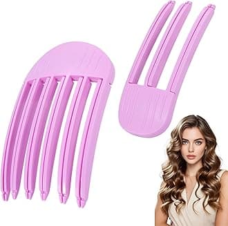 Hair Volume Clip, Volumizing Hair Clips for Fluffy Bangs, Volume Hair Clips for Women and Men, Volumizing Hair Comb Tool for Lifting Roots(2-Piece Set) (Purple)
