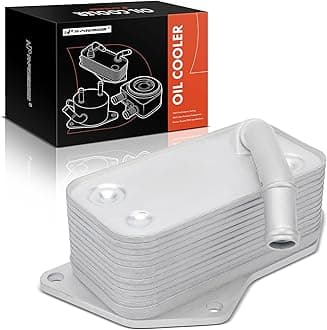 A-Premium Engine Oil Cooler Compatible with BMW 320i, 320i xDrive, 328i, 328i xDrive, X5, 525i, 528i, 530i, 530xi, 640i, 640i xDrive Gran Coupe, 228i, 128i, X1, X3, X4, X6, Z4, ActiveHybrid 5