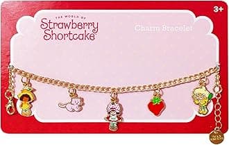 Strawberry Shortcake 7" Bracelet with Metal Charms Strawberry Shortcake - Ages 3+